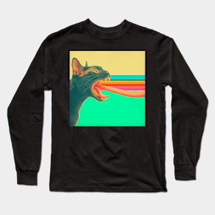 Alien Cat Long Sleeve T-Shirt